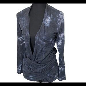 #113 ECHO MALIBU yoga wrap top